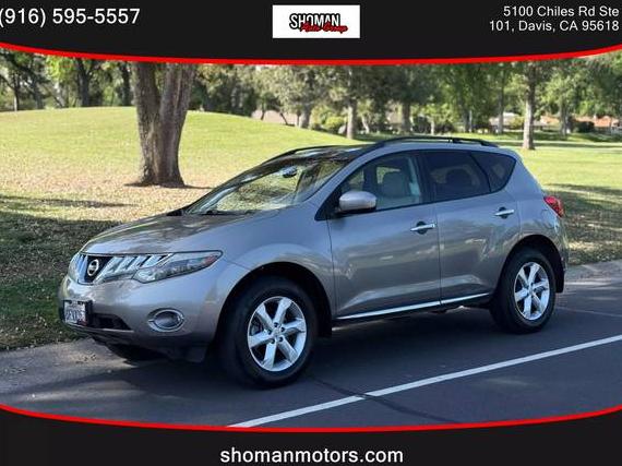 NISSAN MURANO 2009 JN8AZ18WX9W118290 image