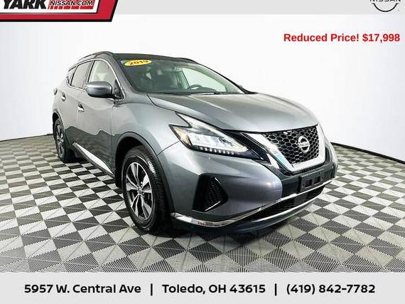 NISSAN MURANO 2019 5N1AZ2MS7KN129355 image NISSAN MURANO 2019 5N1AZ2MS7KN129355 image