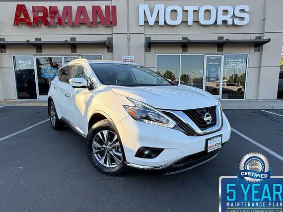NISSAN MURANO 2018 5N1AZ2MH6JN165475 image