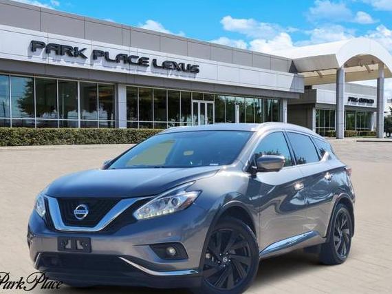NISSAN MURANO 2018 5N1AZ2MG4JN170729 image