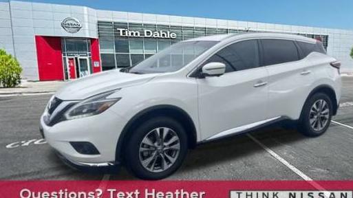 NISSAN MURANO 2018 5N1AZ2MH8JN107366 image