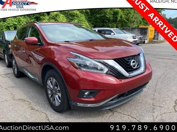 NISSAN MURANO 2018 5N1AZ2MG3JN101935 image