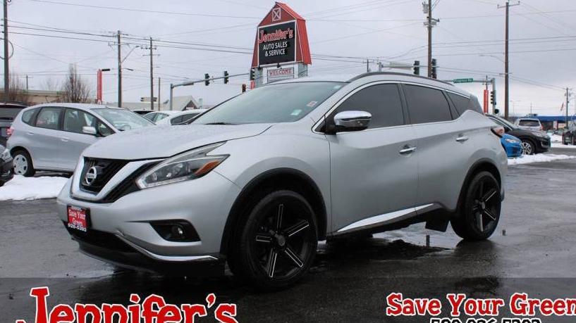 NISSAN MURANO 2018 5N1AZ2MH3JN104455 image