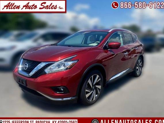 NISSAN MURANO 2018 5N1AZ2MH0JN193188 image