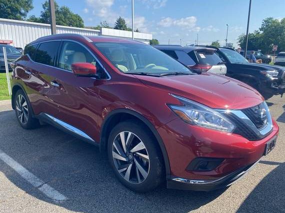 NISSAN MURANO 2018 5N1AZ2MH3JN123233 image