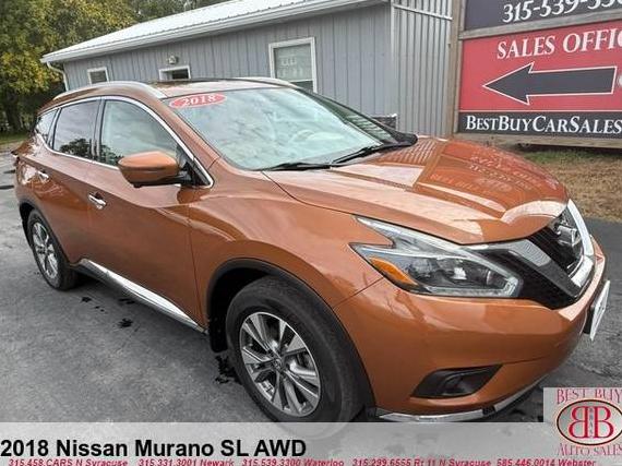 NISSAN MURANO 2018 5N1AZ2MH6JN150281 image