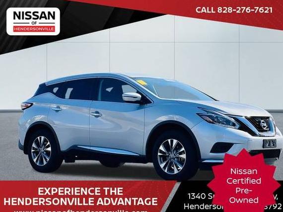 NISSAN MURANO 2018 5N1AZ2MHXJN159839 image NISSAN MURANO 2018 5N1AZ2MHXJN159839 image
