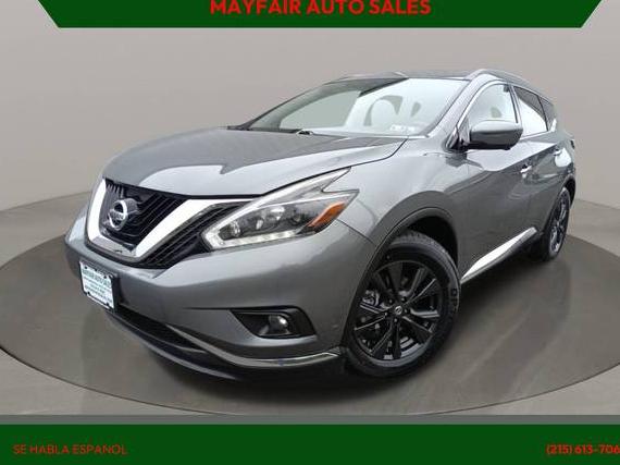 NISSAN MURANO 2018 5N1AZ2MHXJN138523 image