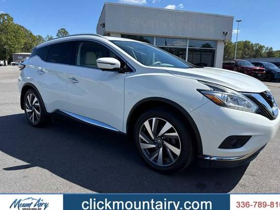 NISSAN MURANO 2018 5N1AZ2MH6JN177058 image NISSAN MURANO 2018 5N1AZ2MH6JN177058 image