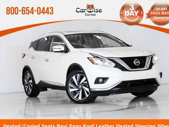 NISSAN MURANO 2018 5N1AZ2MH4JN141255 image