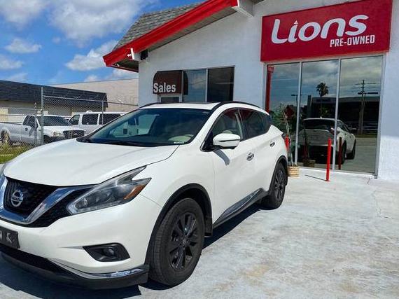 NISSAN MURANO 2018 5N1AZ2MH3JN120803 image