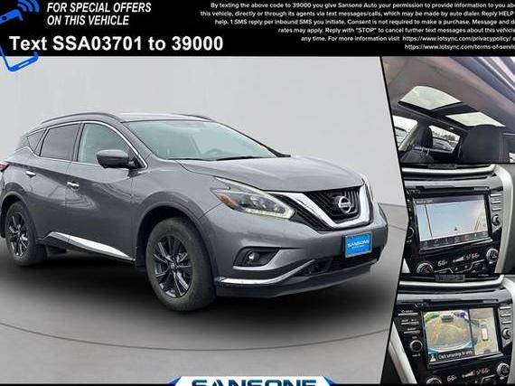 NISSAN MURANO 2018 5N1AZ2MH4JN130370 image