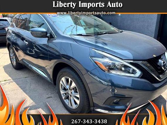 NISSAN MURANO 2018 5N1AZ2MH1JN134408 image