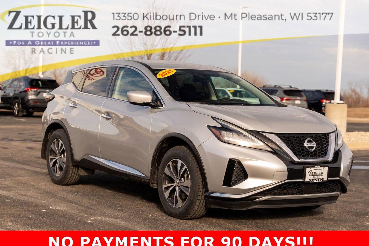 NISSAN MURANO 2021 5N1AZ2AS7MC139645 image