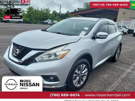 NISSAN MURANO 2017 5N1AZ2MG5HN106435 image NISSAN MURANO 2017 5N1AZ2MG5HN106435 image