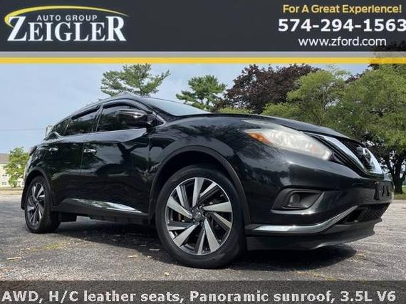 NISSAN MURANO 2017 5N1AZ2MH3HN128314 image