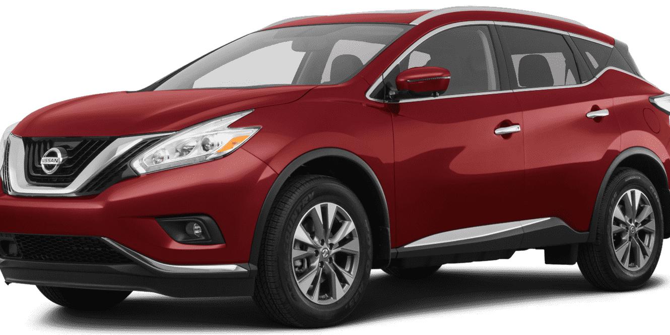 NISSAN MURANO 2017 5N1AZ2MH1HN183621 image