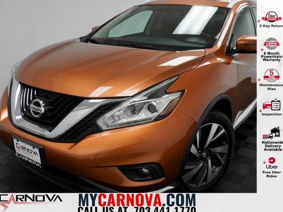 NISSAN MURANO 2017 5N1AZ2MH5HN117511 image