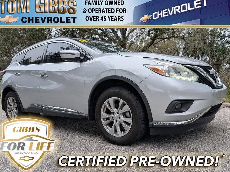 NISSAN MURANO 2017 5N1AZ2MG1HN196103 image