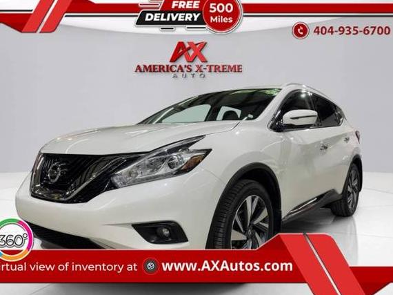 NISSAN MURANO 2017 5N1AZ2MG2HN134791 image