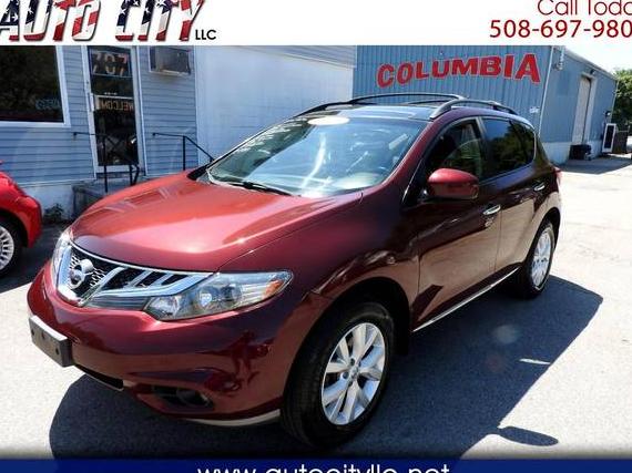 NISSAN MURANO 2012 JN8AZ1MW9CW236232 image