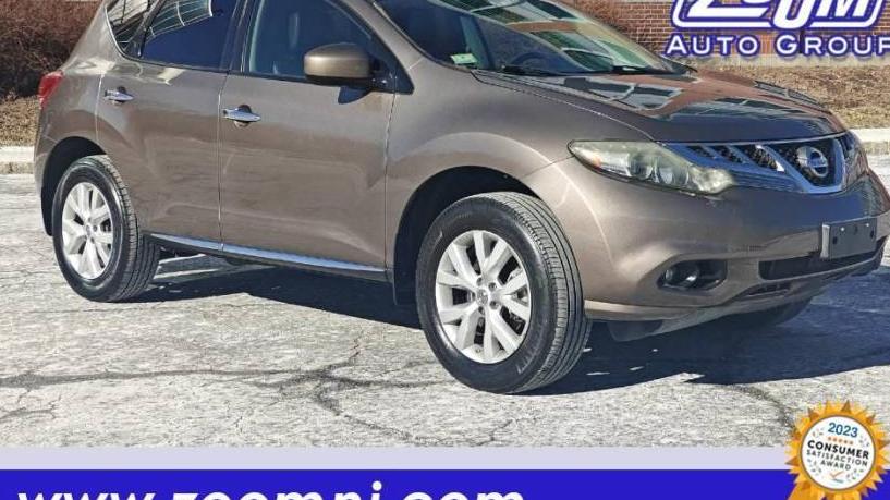 NISSAN MURANO 2012 JN8AZ1MW0CW226334 image