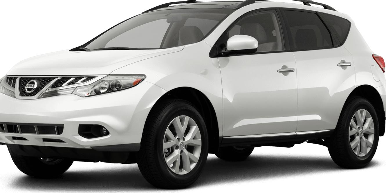 NISSAN MURANO 2012 JN8AZ1MU7CW107078 image