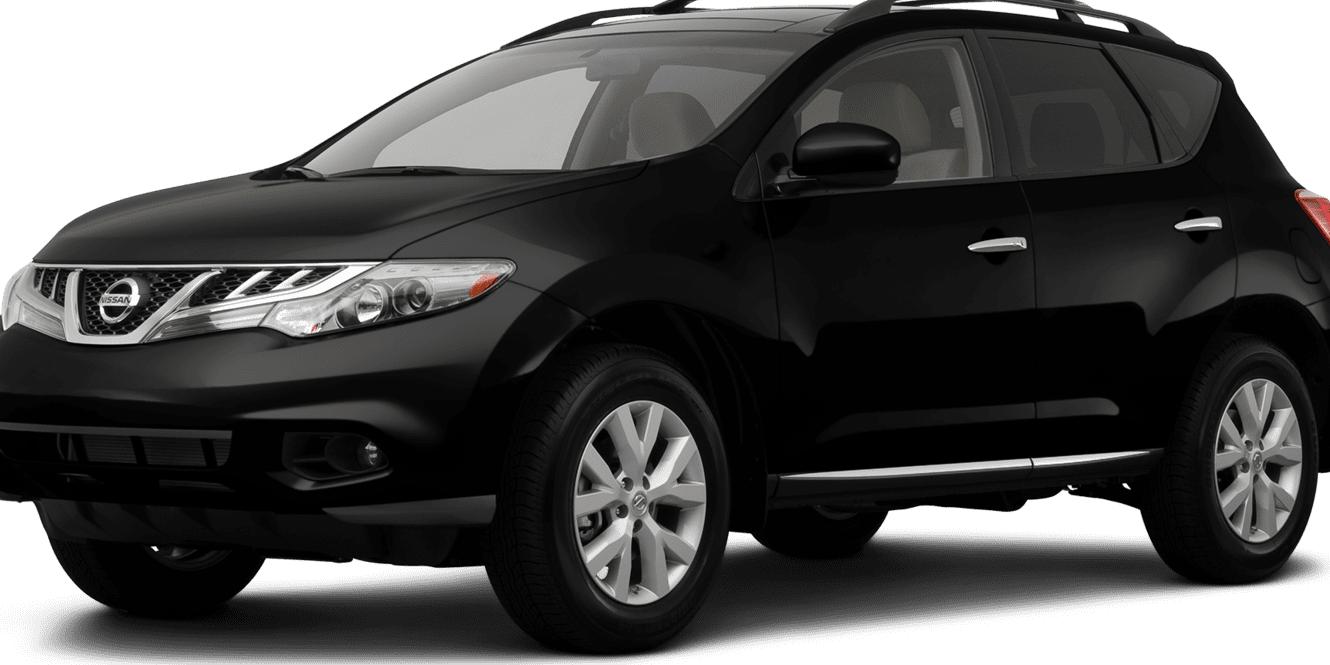 NISSAN MURANO 2012 JN8AZ1MU6CW104964 image