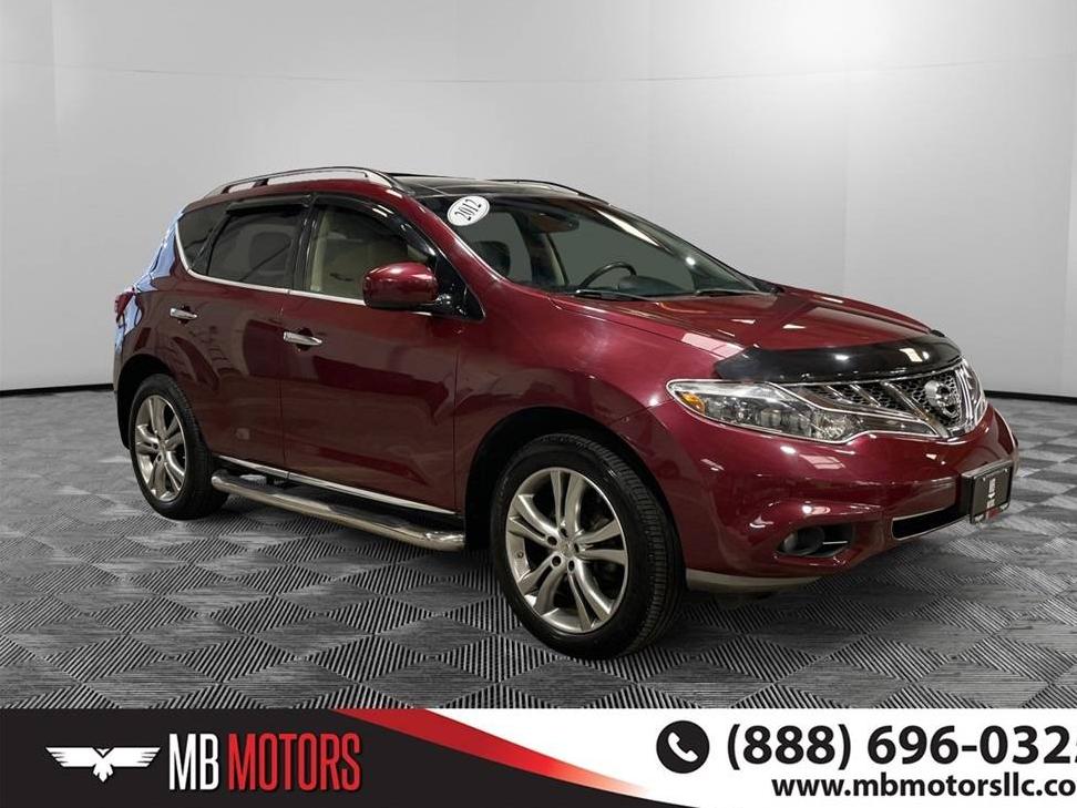 NISSAN MURANO 2012 JN8AZ1MW4CW232427 image