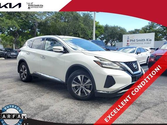 NISSAN MURANO 2020 5N1AZ2AS7LN120645 image