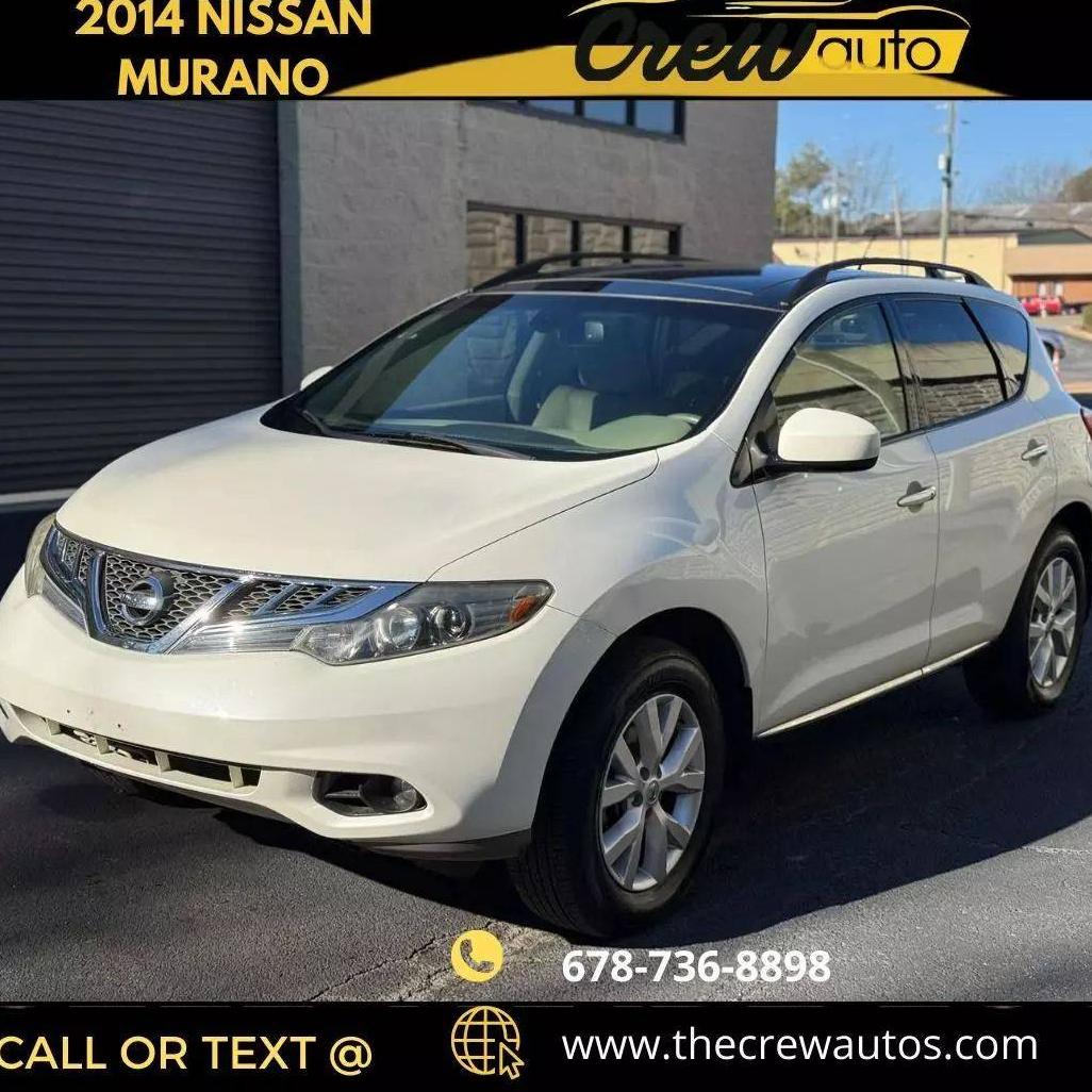 NISSAN MURANO 2014 JN8AZ1MU6EW403454 image