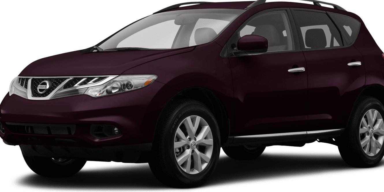 NISSAN MURANO 2014 JN8AZ1MU5EW408287 image