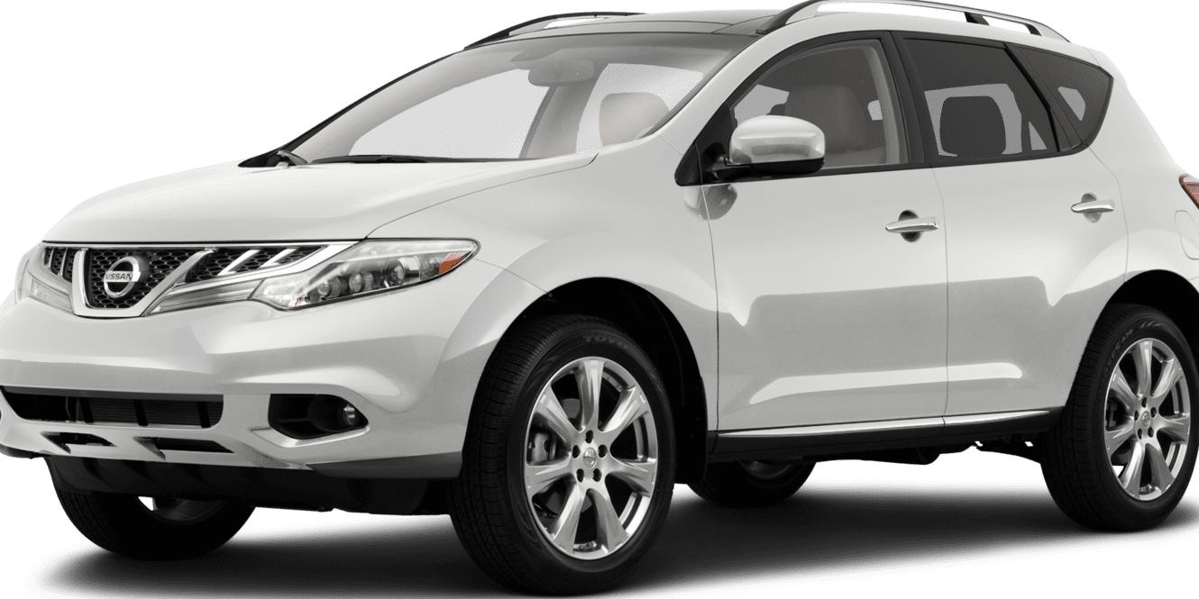 NISSAN MURANO 2014 JN8AZ1MWXEW521671 image