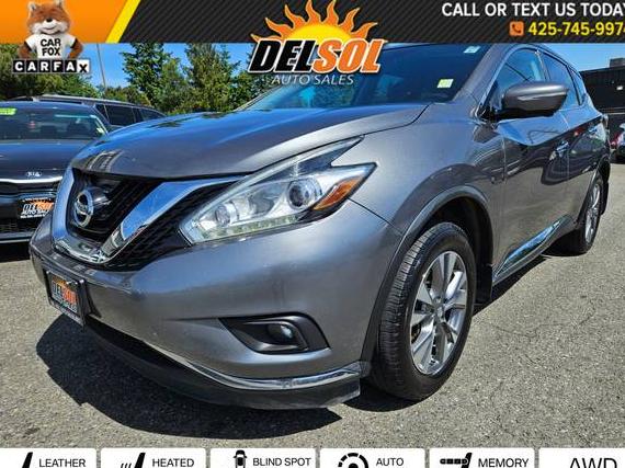 NISSAN MURANO 2015 5N1AZ2MH1FN250960 image