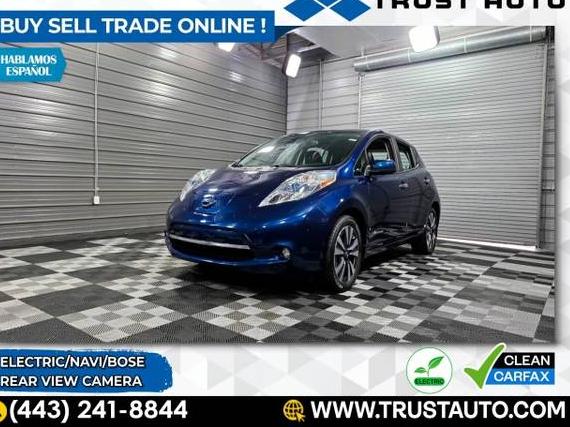 NISSAN LEAF 2016 1N4BZ0CP2GC306090 image