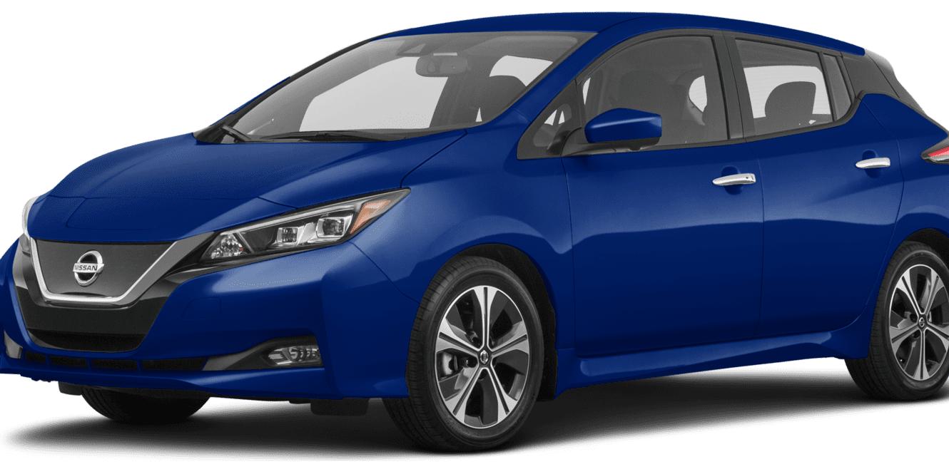 NISSAN LEAF 2021 1N4BZ1CVXMC553454 image