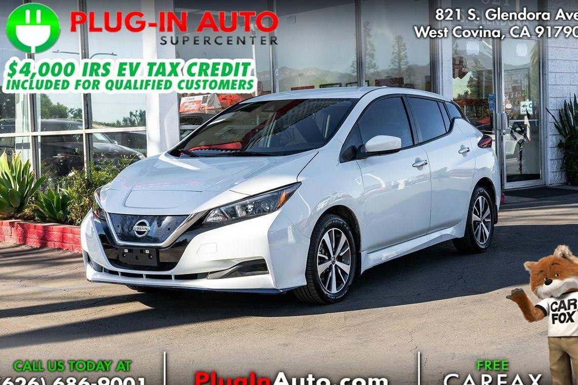 NISSAN LEAF 2021 1N4BZ1BV3MC556665 image