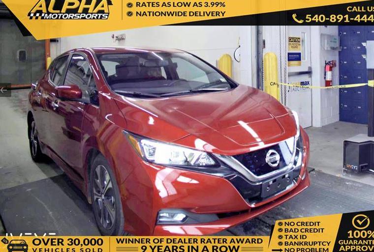 NISSAN LEAF 2021 1N4AZ1CV0MC550994 image