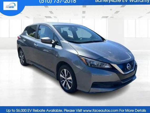 NISSAN LEAF 2021 1N4BZ1BV2MC554213 image