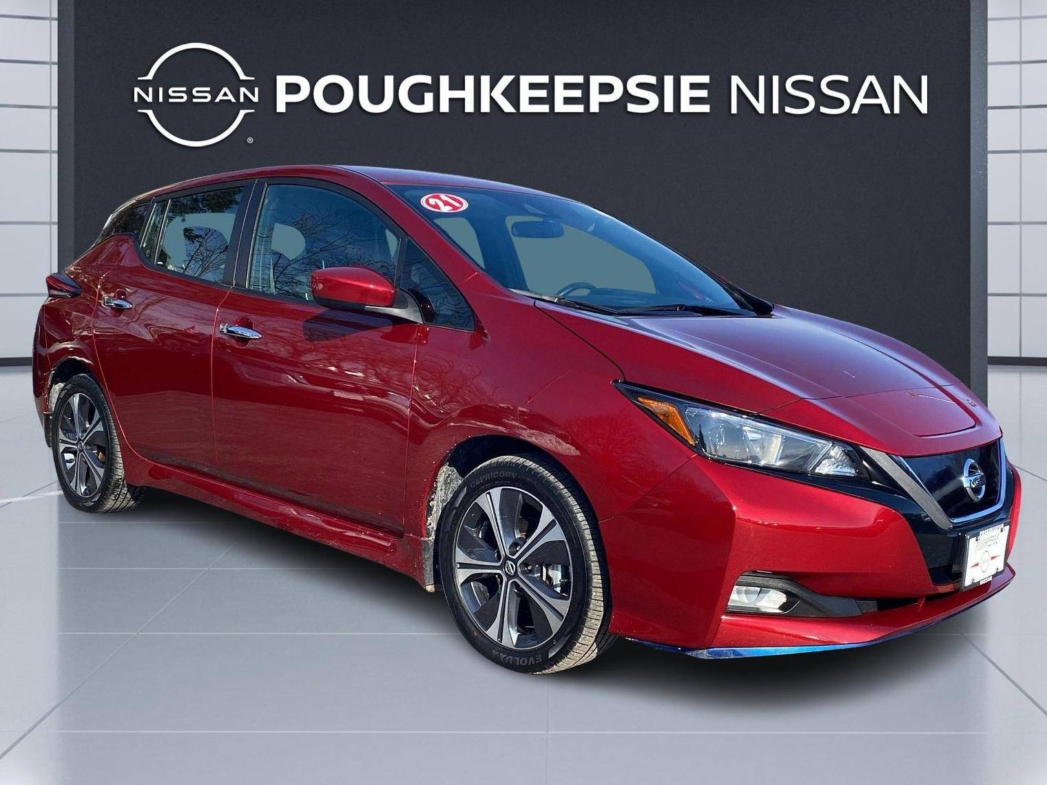 NISSAN LEAF 2021 1N4BZ1CV3MC556387 image