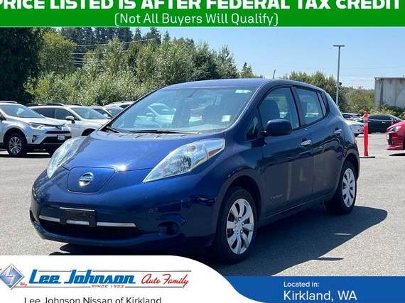 NISSAN LEAF 2017 1N4BZ0CP2HC300940 image