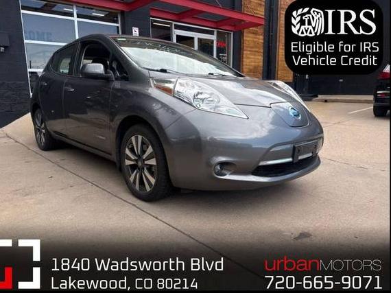 NISSAN LEAF 2017 1N4BZ0CP1HC300167 image