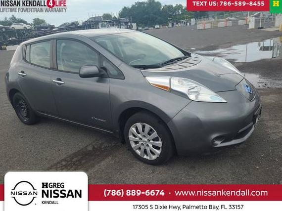 NISSAN LEAF 2017 1N4BZ0CP3HC310327 image