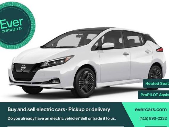 NISSAN LEAF 2024 1N4CZ1CVXRC551151 image