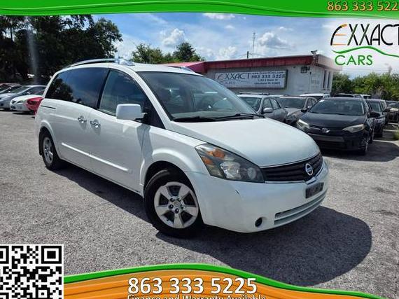 NISSAN QUEST 2007 5N1BV28U87N138908 image