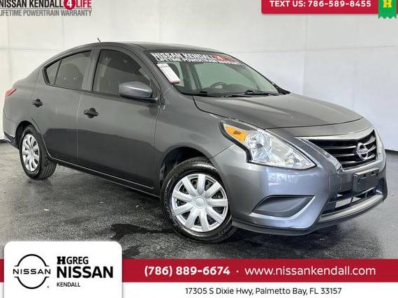 NISSAN VERSA 2019 3N1CN7AP8KL828695 image