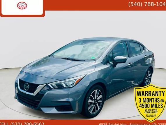 NISSAN VERSA 2021 3N1CN8EV0ML870621 image