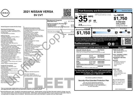 NISSAN VERSA 2021 3N1CN8EV3ML858057 image NISSAN VERSA 2021 3N1CN8EV3ML858057 image
