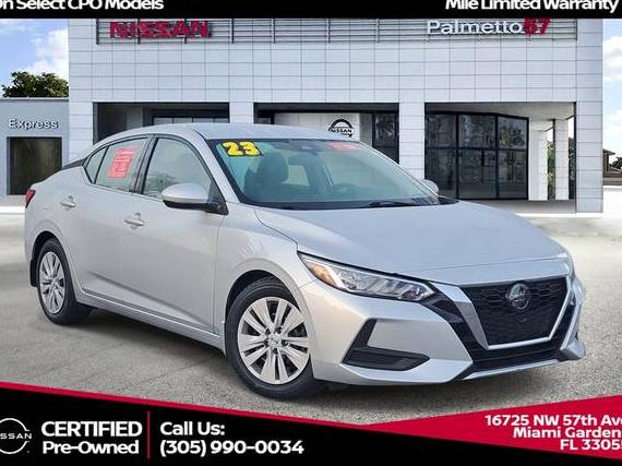 NISSAN SENTRA 2023 3N1AB8BV6PY257883 image