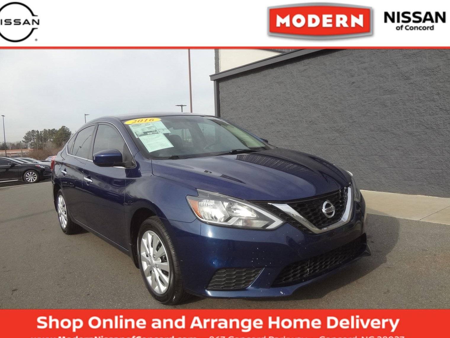 NISSAN SENTRA 2016 3N1AB7AP1GY313208 image